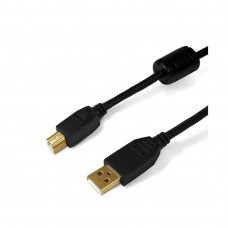 Интерфейсный кабель A-B SHIP SH7013-1.5B Hi-Speed USB 2.0 30В