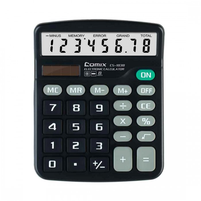 Калькулятор Comix CS-1838, настольный 8 разряд.