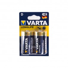 Батарейка VARTA Longlife Mono 1.5V - LR20/D 2 шт. в блистере