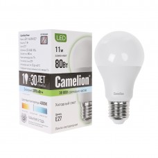 Эл. лампа светодиодная Camelion LED11-A60/845/E27, Холодный