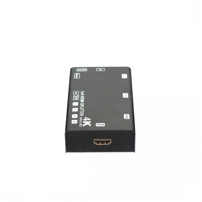 Сплиттер 1x4 HDMI 4K 3D HS-4P4K-60HD3D
