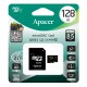 Карта памяти Apacer AP128GMCSX10U1-R 128GB + адаптер