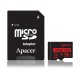 Карта памяти Apacer AP64GMCSX10U5-R 64GB + адаптер
