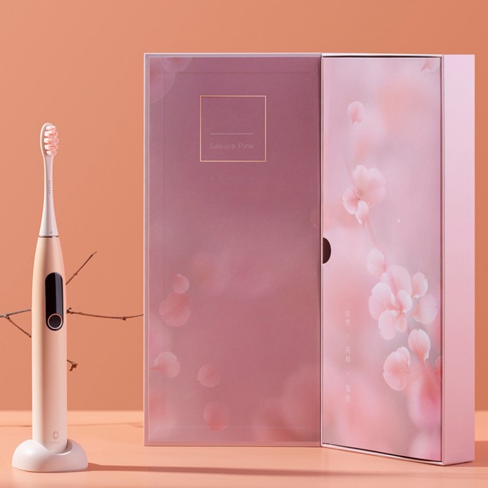 Умная зубная электрощетка Oclean X Pro Sakura pink